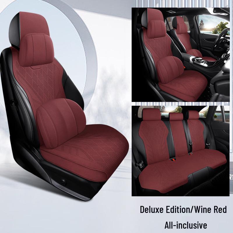 Universal Leopard 8 Breathable Seat Covers for 2025 Fangchengbao 5-Seater – All-Season Titanium 3 Cushions