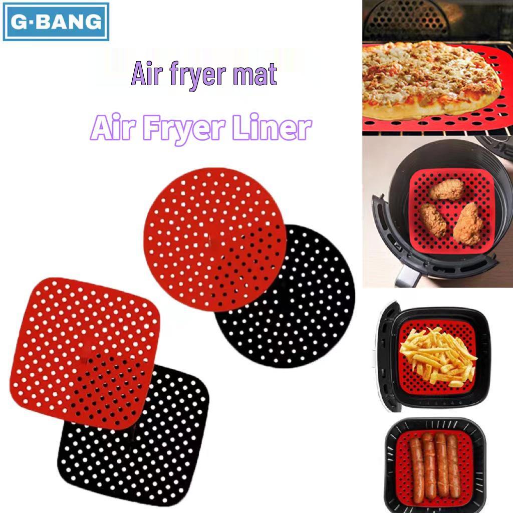 Silicone Washable Air Fryer Liner Mat Pad
