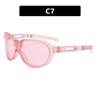 Kids Foldable Sunglasses for Outdoor Sports Windproof Protective Goggles with UV400 Protection for Children's Cycling
