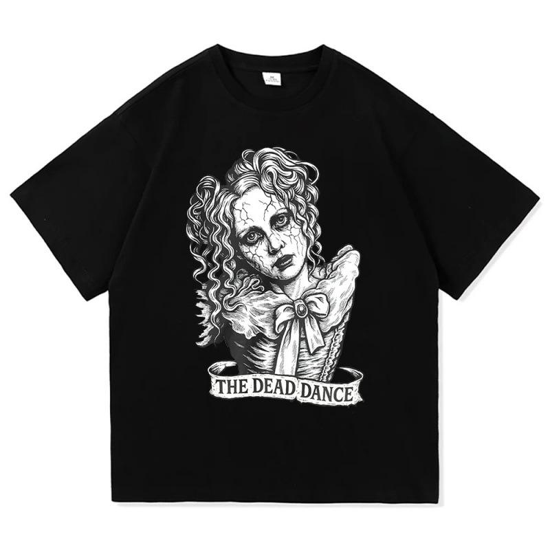 Fashion Women s T-Shirt Lady Gaga The Dead Dance T Shirt Fashion S