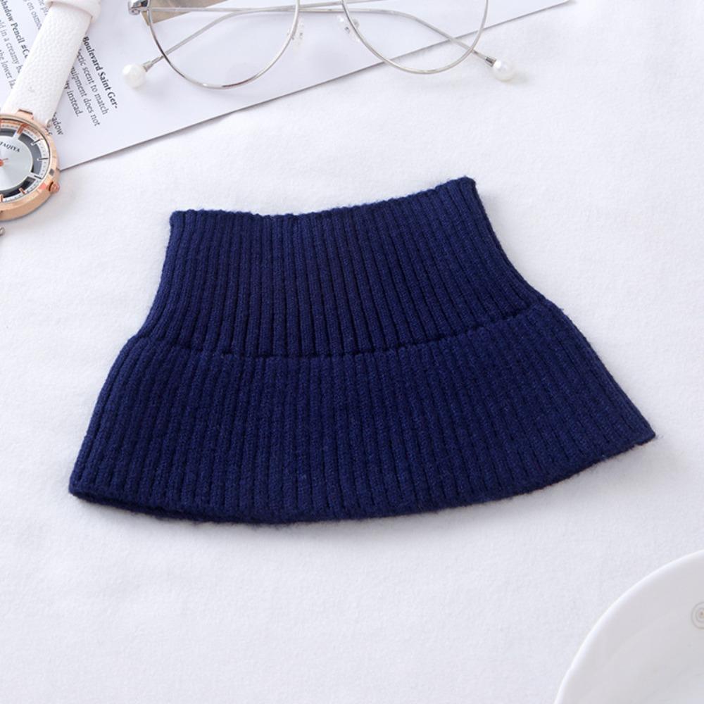 Thicken Fake Collar Neck Protection Knitted Fake Collar Fashion Sweater Collar  Women