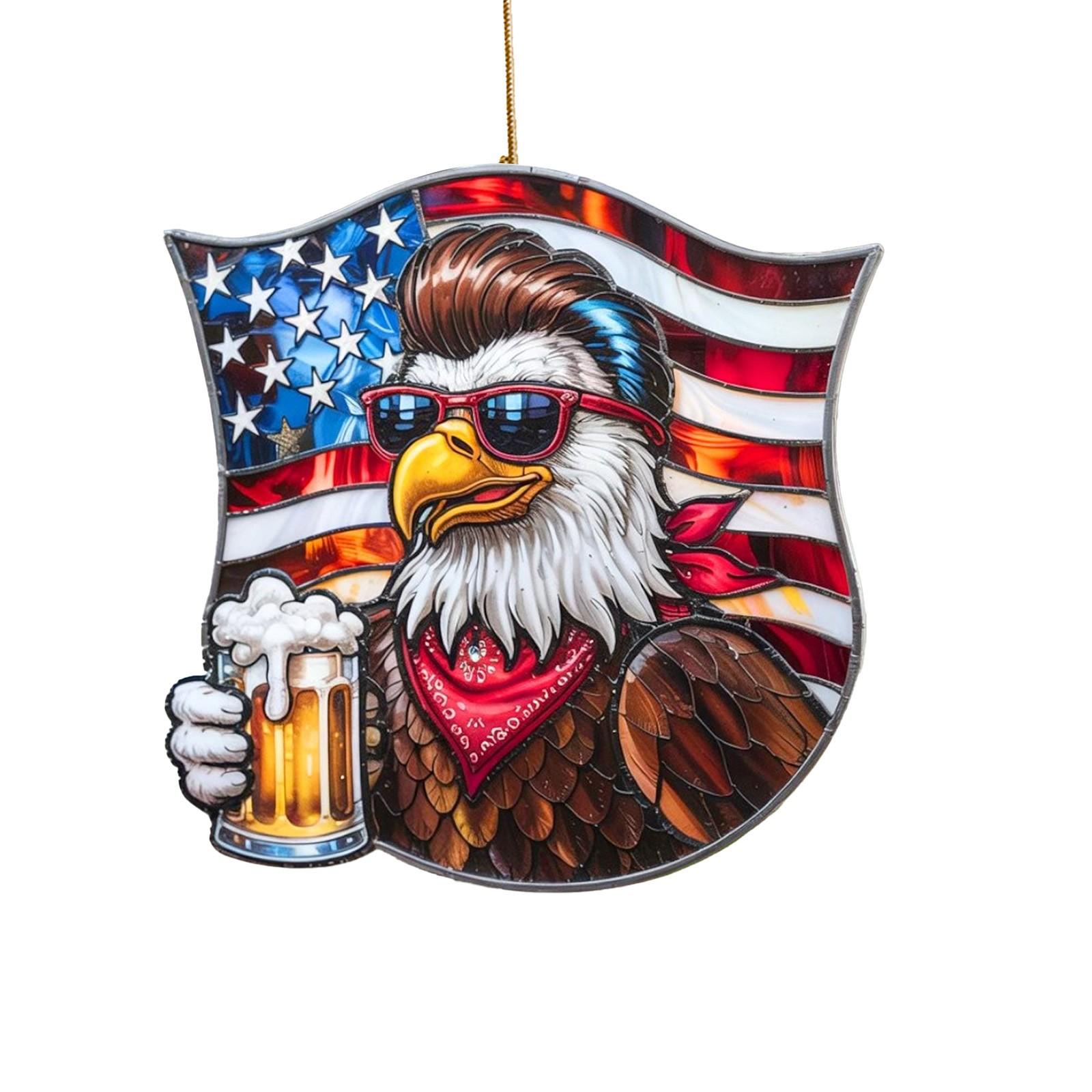 

Забавный орнамент «Ловец солнца», акриловое украшение для окна, креативное освещение, подвесное украшение для дома One Size