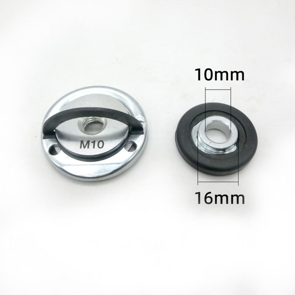 For M10 Quick Release Self-Locking Grinder Pressing Plate Angle Grinder Flange Nut Set Power Tool Accessories