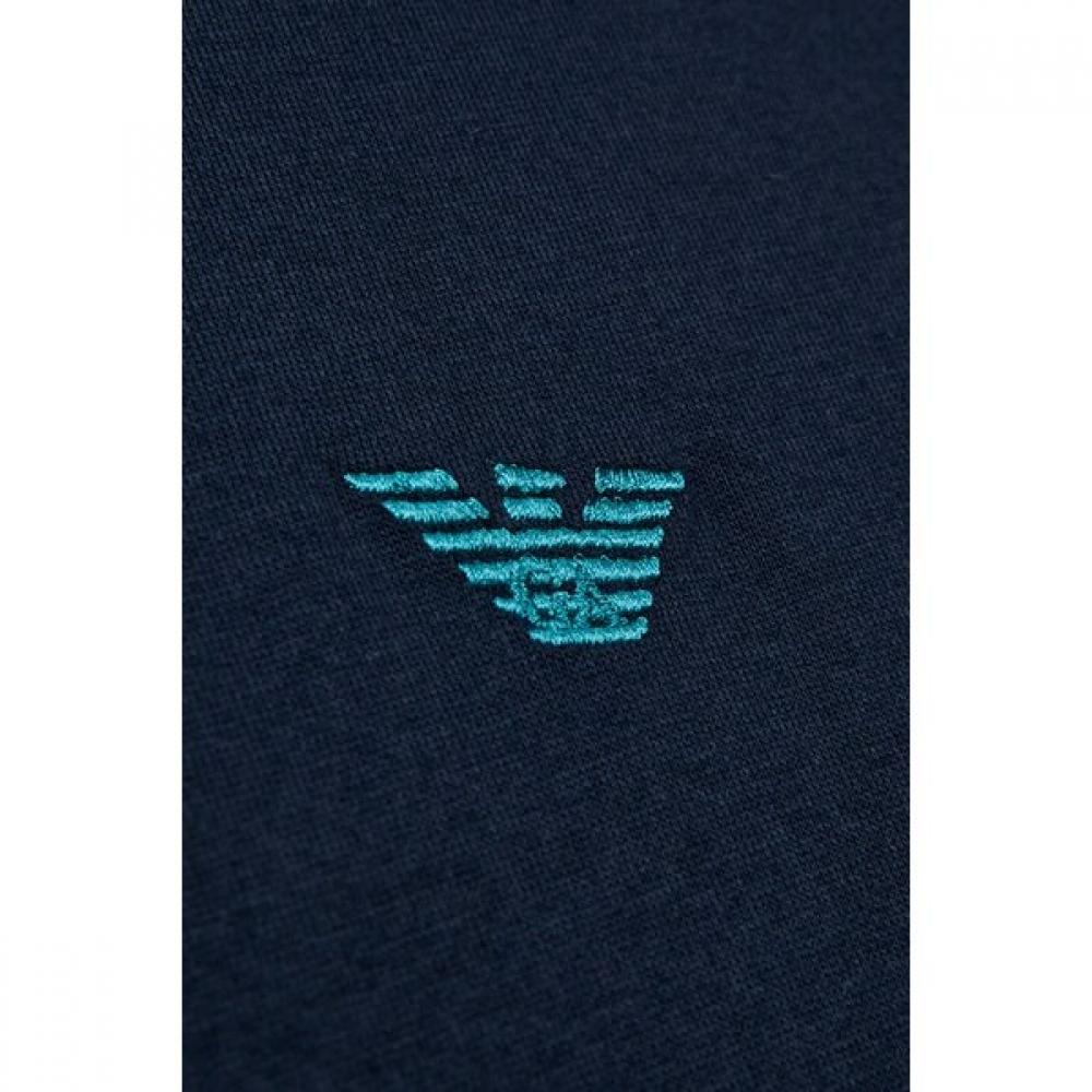 Emporio Armani Men S Lounge T ShirT   ShorTS Mini Eagle Logo  0815134018 0815131018 