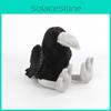 Plush Black Crow Birdie Toys Cartoon Stuffed Doll Decoration Kids Gift 28cm