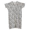 Short Sleeve Plus Size Cotton Vintage Stripe New In Dresses for Women Casual Loose Long Summer Dress