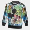 Adidas Disney Collaboration DISNEY MICKEY MOUSE JOGGER SET Mickey Mouse Jogger Sweatshirt and Long Pants Size 120 Set, (115-125cm), JKL21,