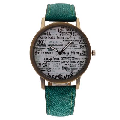 Digitales Denim-Armband Herrenuhr Herrenuhr Farbiges Armband
