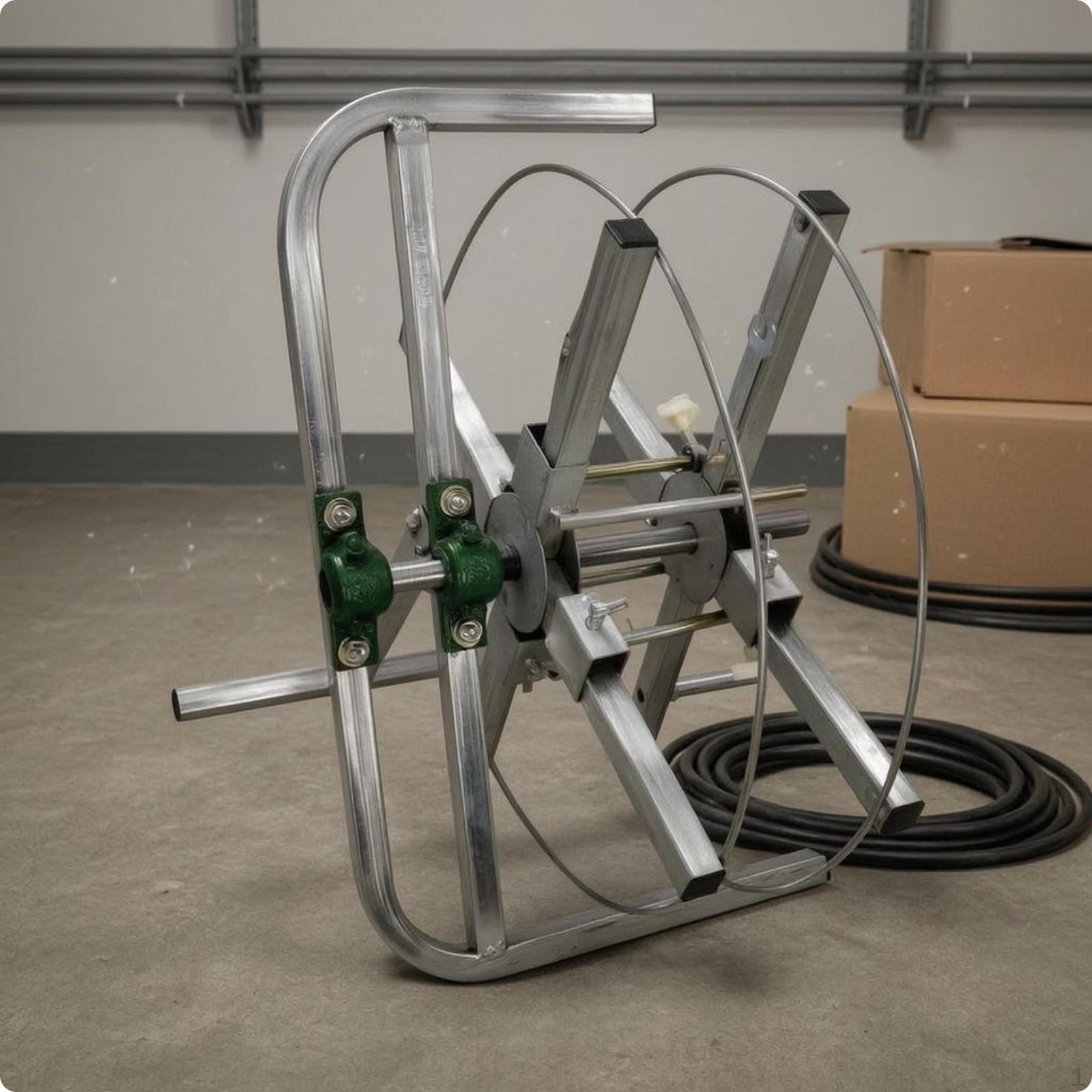 Cable Spool Stand Central Axle Wire