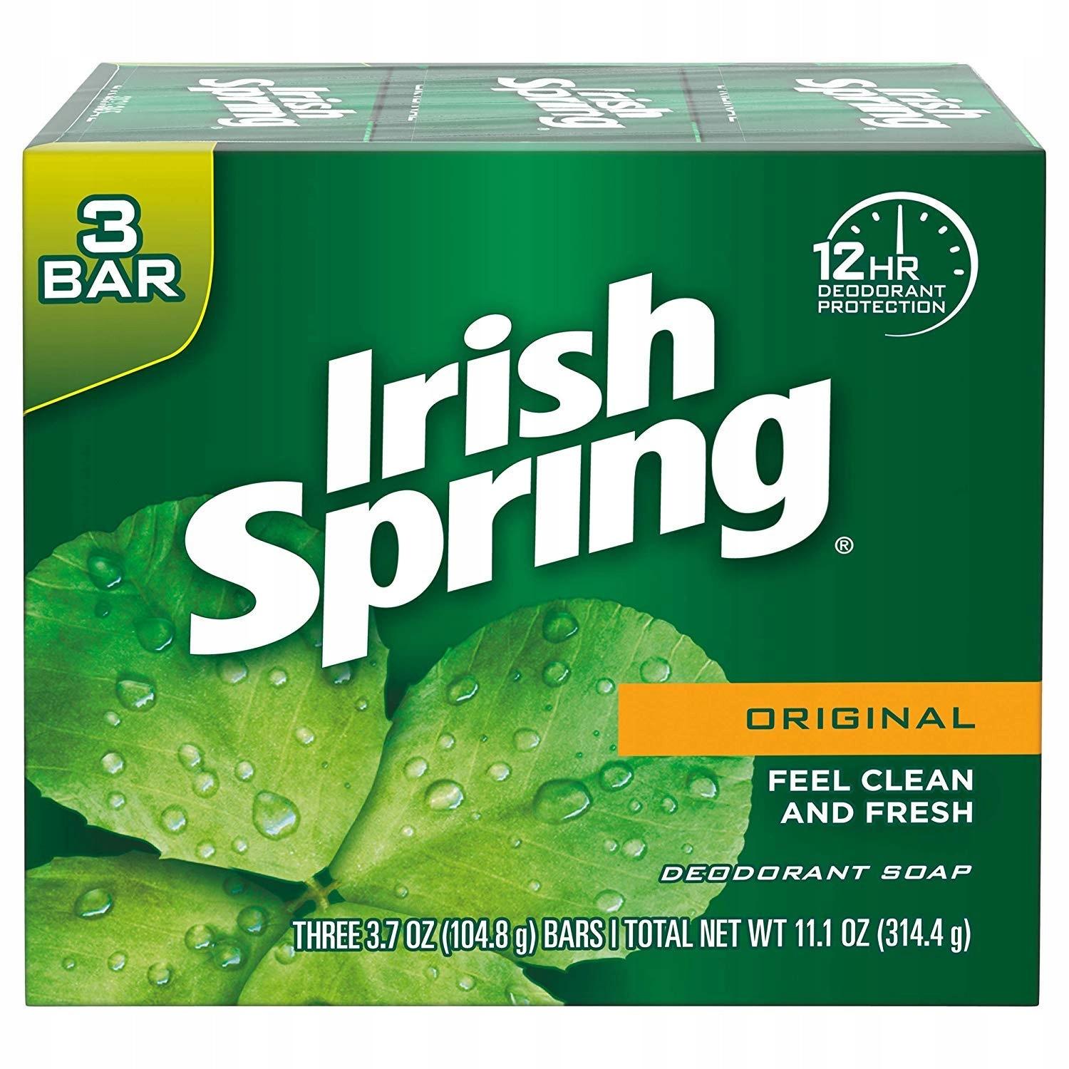 Irish Spring Original Bar Soap Set