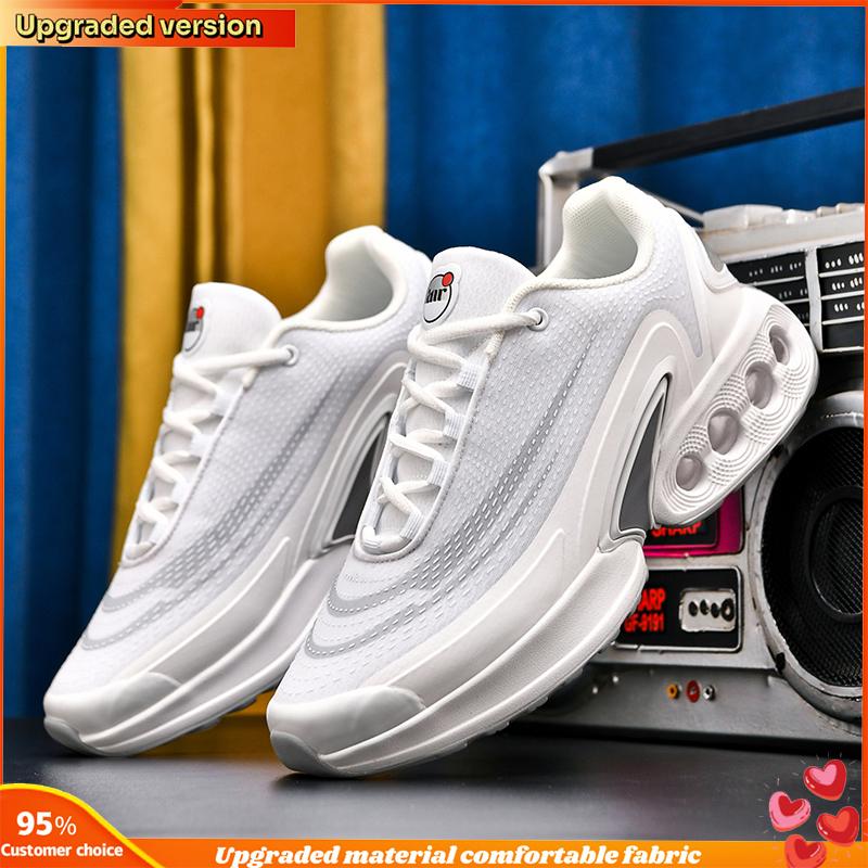 Hommes Femmes PU coussin d'air Amorti Chaussures de Course Talon arrière TPU Enveloppé Marathon Athlétique Baskets pour hommes Chaussures pour femmes