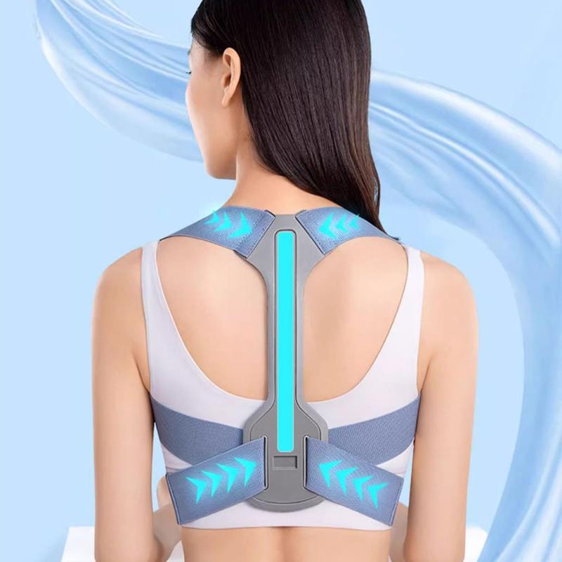 Posture Corrector Øvre holdningsstag for støtte som gir skulder-nakke-ryggavlastning Smertejusterbar for menn og kvinner