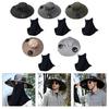 Outdoor Solar Fan Hat Neck Coverage Quickly Dry Fabric Hat Adjustable Sun Hat Sweat Absorbing Solar Fan Hat for Outdoor