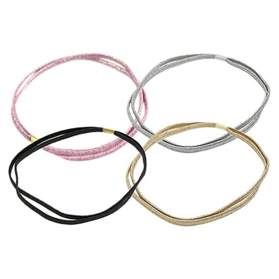 Mode elastisches Stirnband Kopfstück Haarband Schmuck für Frauen Mädchen Dame