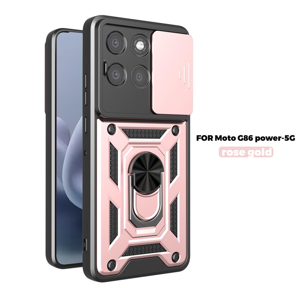 Armored Protective Shell With Magnetic Ring For Motorola G86 G56 G85 G75 G35 G15 G05 G04 G24 Phone Case With Camera Protection