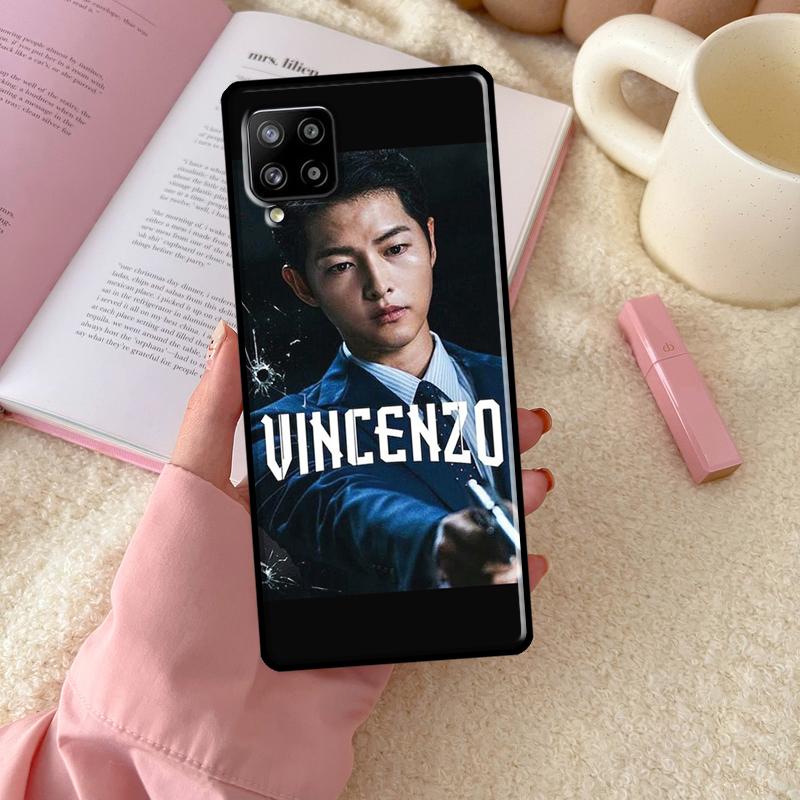 

Кейс для Samsung Galaxy A54 A34 A14 A52 A32 A12 A13 A33 A53 A15 A16 A26 A36 A56 A06 A35 A55 с персонажем Vincenzo Cassano из дорамы Samsung A33 5G