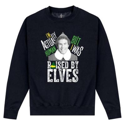 Elf Sudadera unisex para adultos "Soy realmente humano"