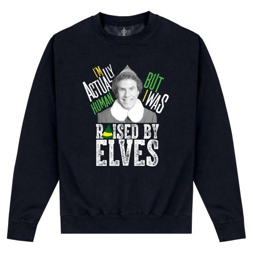 Elf Unisex Adult Im Actually Human Sweatshirt