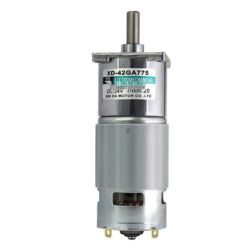 42GA-775 Adjustable 775 DC Planetary Gear Motor - Compact High-Power Low-Speed Electric Motor
