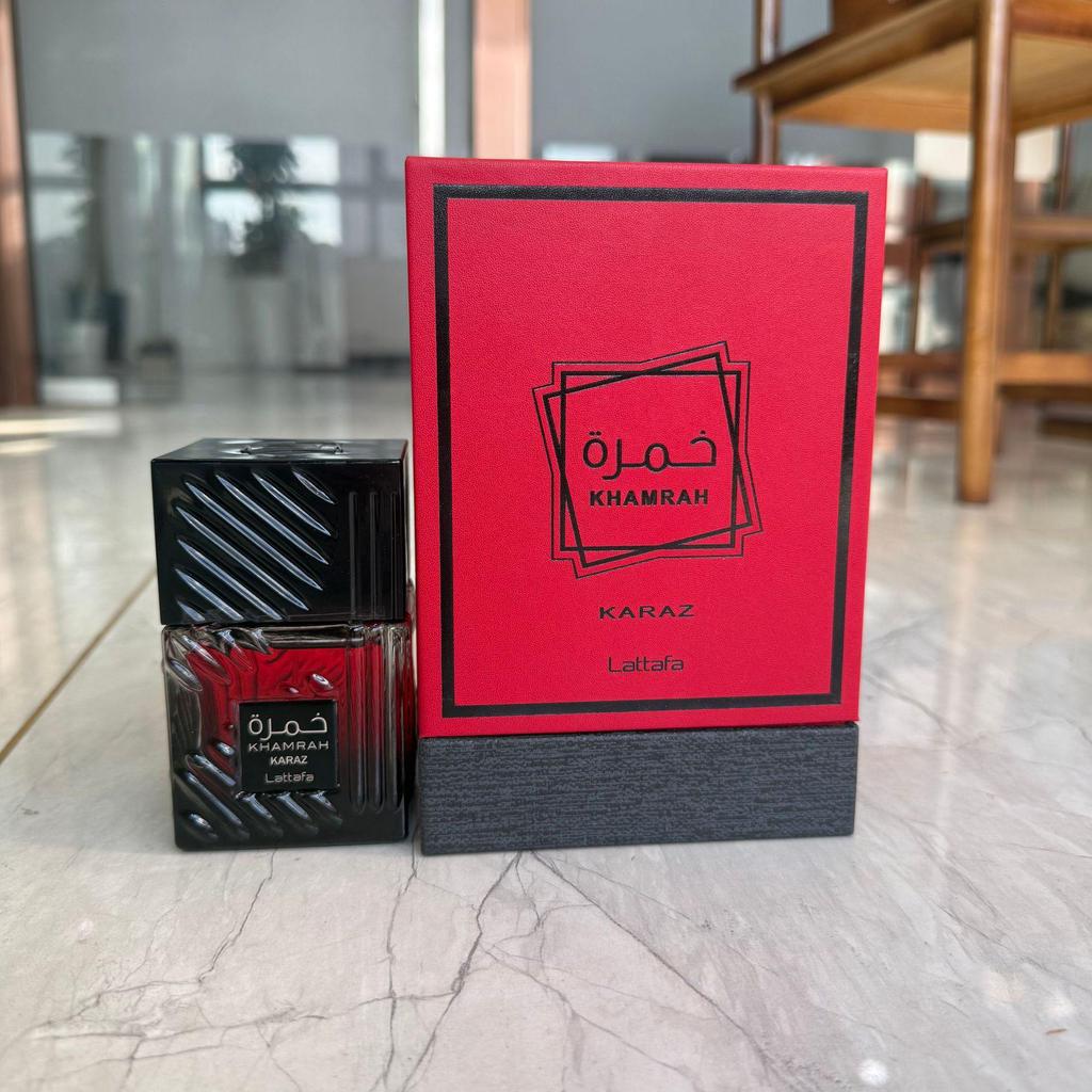 Lattafa KHAMRAH Arabian Men's Perfume Gift Set - Popular Dubai Fragrance