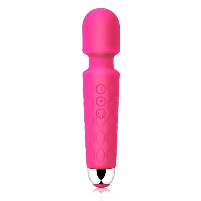 20 Speeds Powerful AV Vibrator for Women Nipple G spot Clitoris Stimulator Wand Stick Dildo Female Masturbator Adult Sex Toys