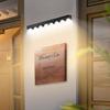 Outdoor Led Solar Wall Sign Light Garden Landscape Light 4/6/8 Led Waterproof Bright Solar Address Lights For Patio Stair Fence