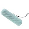 Travel Toothbrush Case Carrier Portable PP Slip Resistant Travel Toothbrush Cup with Cover Green
