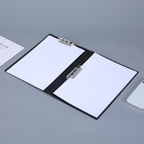 2 A4 Sheets Punchless Clamp Binder Pcs Pages Letter Size Documents