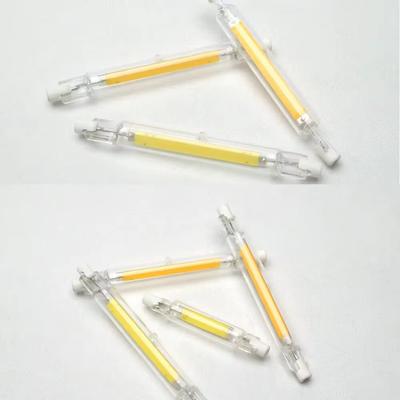 Dimmable R7S LED 118mm COB Tube Bulb 78mm Floodlight 110V 220V 7W 15W 28W Landscape Lights Replacement For Halogen Light Bulbs
