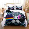 Pet Cat Bedding Set Single Twin Full Queen King Size Cute Cat Bed Set Aldult Kid Bedroom Duvetcover Sets 3D Print Boys/girls 041