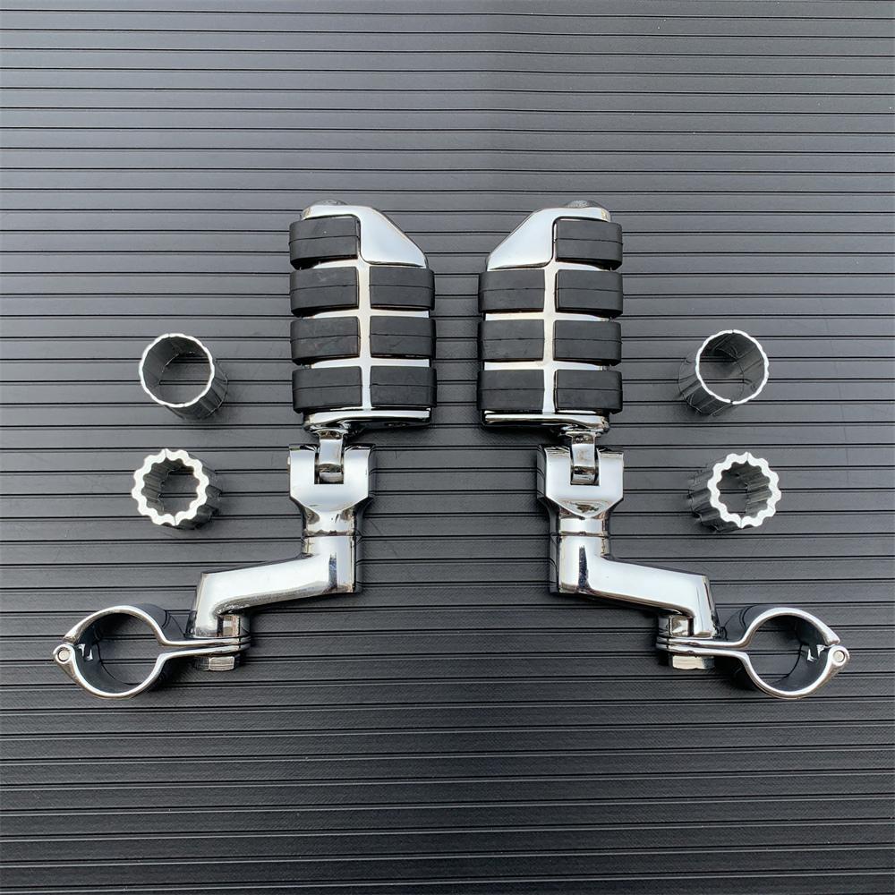 Motorcycle Highway Front Foot Rest Foot Pegs For Honda GoldWing GL1800 GL1500 GL1100 GL1200 22mm 25mm 32mm 35mm