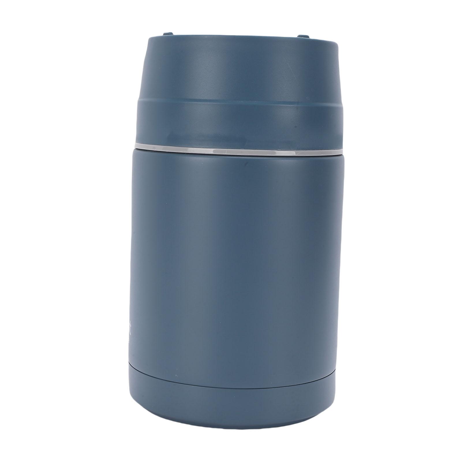 

Insulated Food Jar 1000ml Capacity 304 Stainless Steel Hot Food Lunch Container with Foldable Spoon