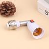 180 ° E27 To E27 LED Light Bulb Lamp Holder With Switch Flexible Extension Adapter Socket Extend Adapter Converter