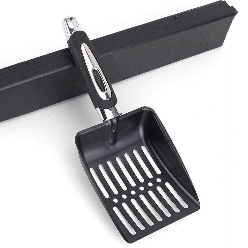 Long Handle Cat Poop Scoop Metal Sifter Shovel Creative Cat Litter-Scoop  Cat Supplies