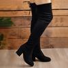 Wish 2025 European and American Knee Boots High-heeled Women's Boots Large Size Foreign Trade Boots Spot 35-43