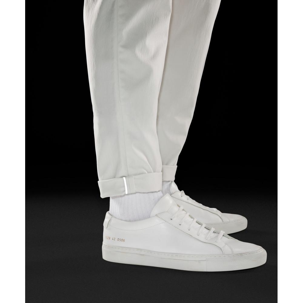 Lululemon Abc Slim Fit Trouser 34l  Smooth Twill Bone