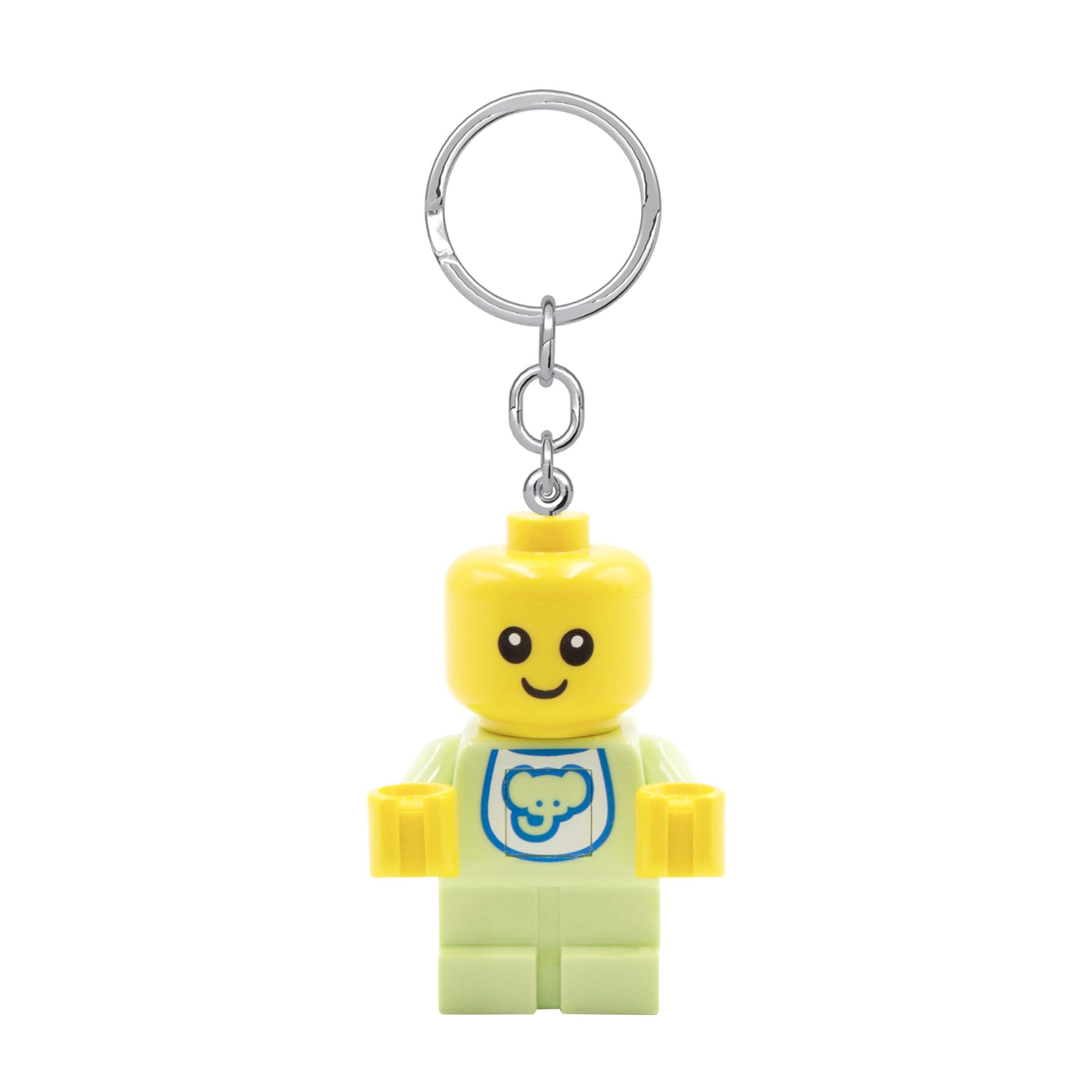 IQ Iconic Baby Keychain LED Keychain Light Building Blocks Toy Doll with Movable Joints Mini Figure