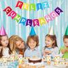 1/5/10PCS Spanish Letter Flag Birthday Decoration Paper Happy Birthday Banner for Adult Birthday Party Backdrop Pendant Decor