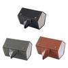 Travel Sunglasses Organizer Folding Design PU Eyeglasses Storage Case Box Multiple Hanging Eyewear Holder Display