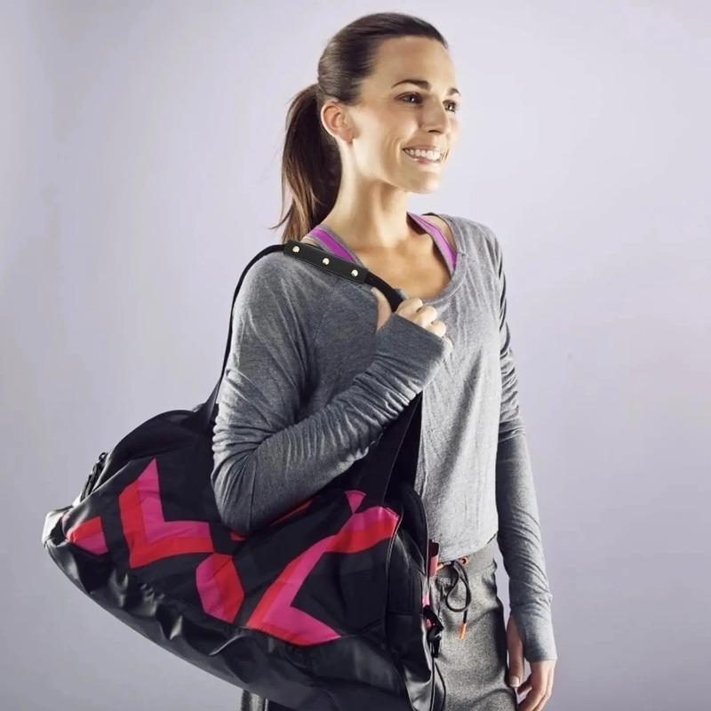 Leather Handle Luggage Bag Anti-le-protection Sheath Portable Labor-saving Shopping Bag Handle Bag Handle Protective Sleeve