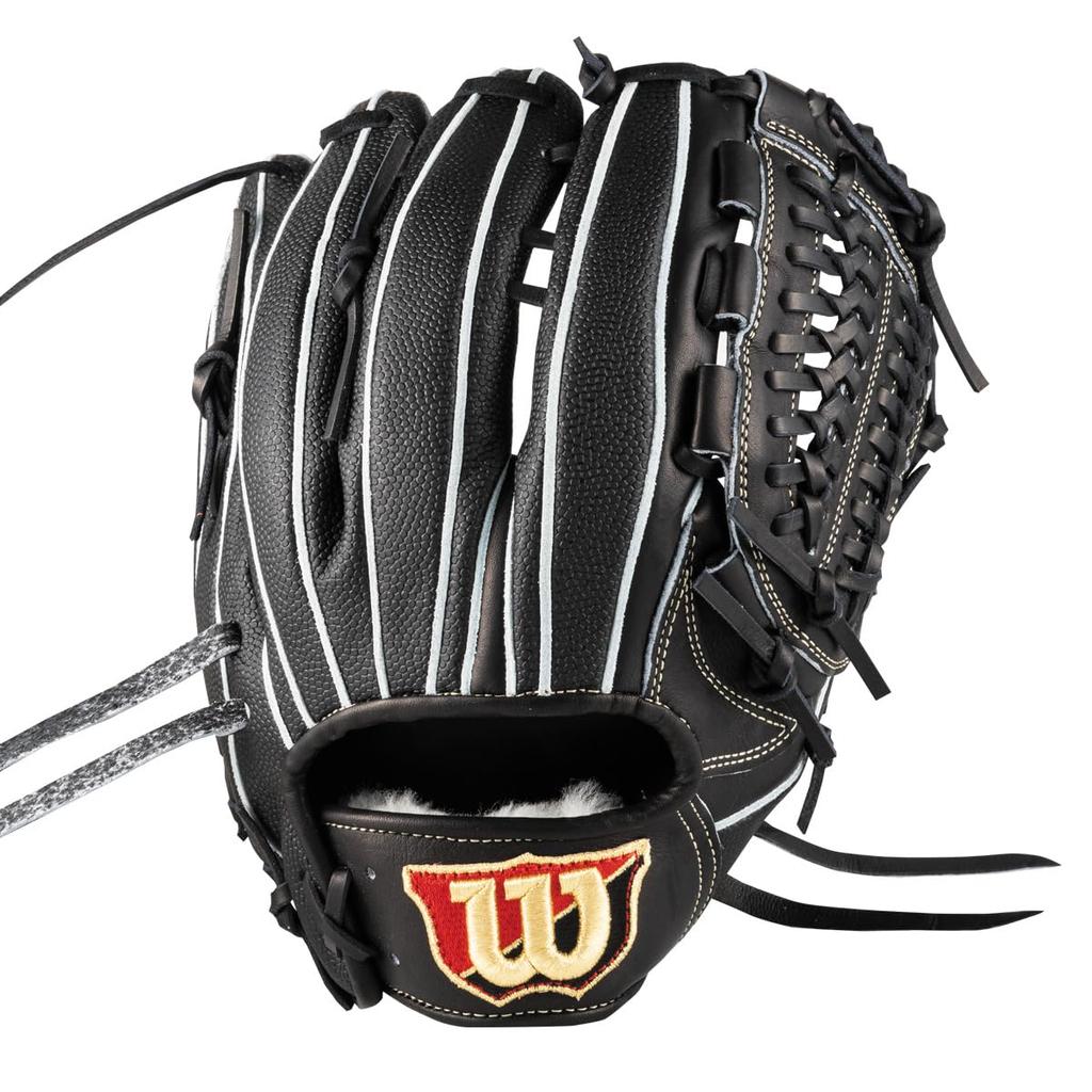 Wilson Baseball Glove for Hardball Wilson Staff DUAL Staff for 33 Type Black SS Made in Japan WBW102890 (Glove) (Wilson Dual) Pitcher/Utility