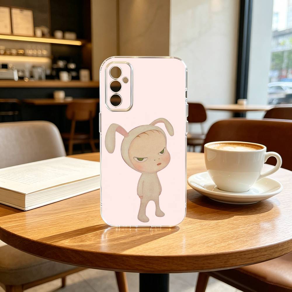 Cute Y-Yoshitomo N-Nara  Phone Case For SamsungA10,12,20,21S,30,31,40,50,51,52,70,71 Transparent Cover