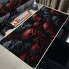 Black White Skull Gaming Mouse Pad Large Mousepad XXL Table Mat Anti-slip Keyboard Accessories Office Laptop Desk Mats Gamer Rug