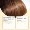 Light brown hair root modification stick temporary hair styling natural