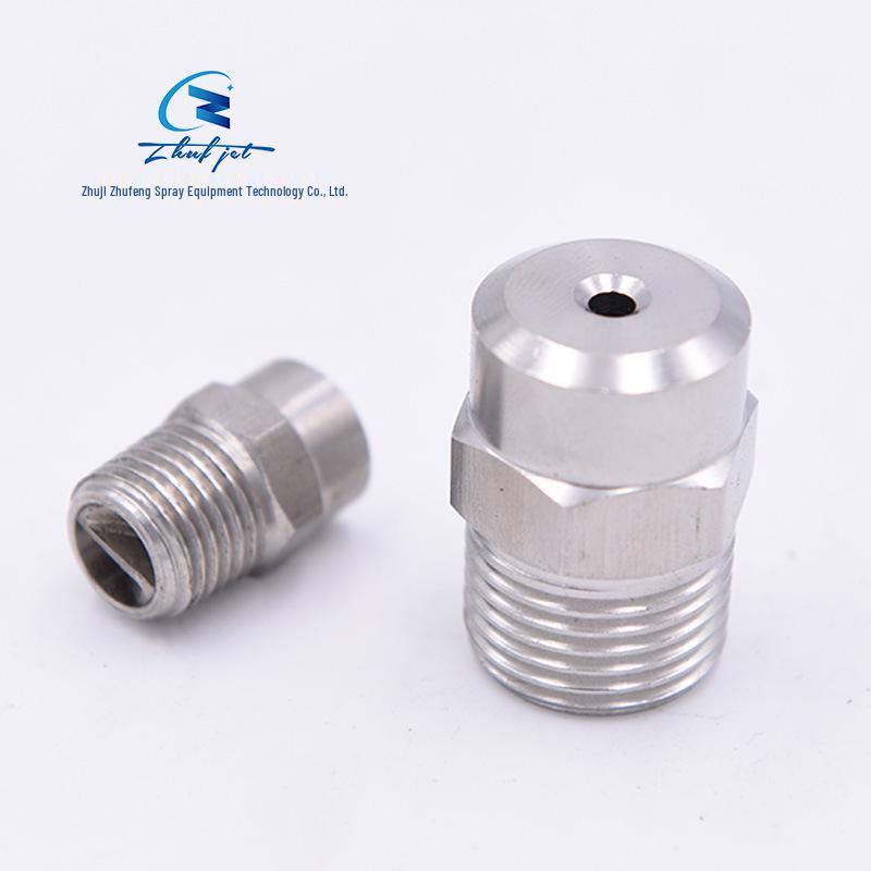 High-Pressure Stainless Steel Cone Atomizing Nozzle for Industrial Cleaning and Cooling