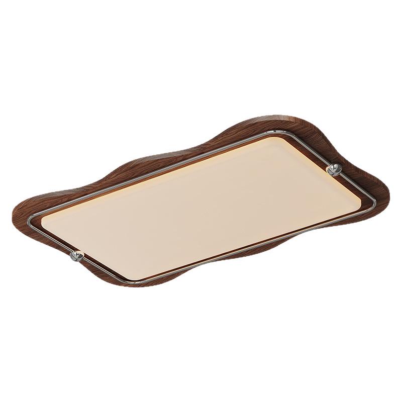 Vintage Solid Wood Eye Protection Ceiling Light for Living and Dining Rooms