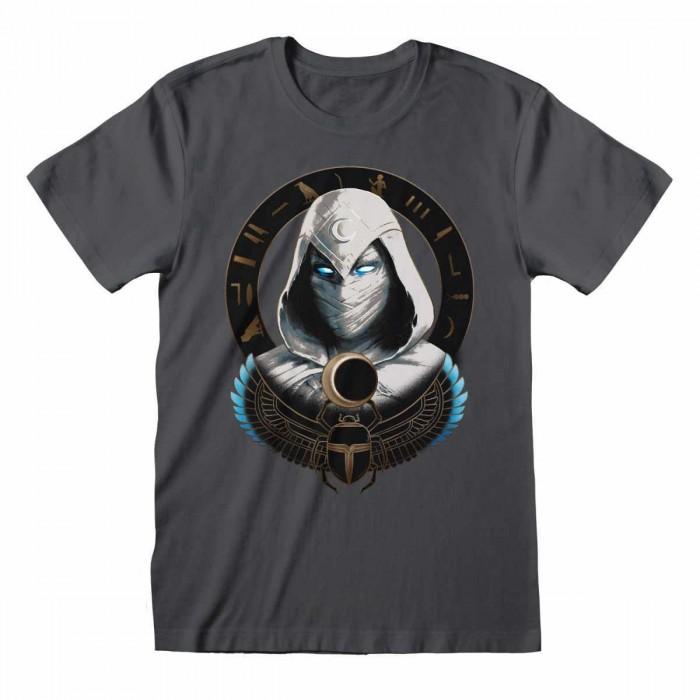 T-shirt Scarabeo unisex adulto Moon Knight L carbone