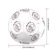 1PC AFC Ajax Poster Size 5 Soccer Ball PrahaIndoor Soccer Ball Colorful All Ages Machine Stitched PVC Competition Ready Durable High-Bounce