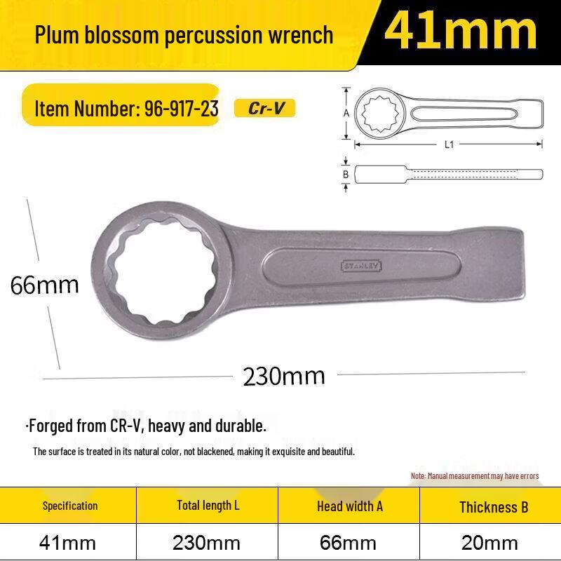 STANLEY Heavy Duty Straight Striking Wrench