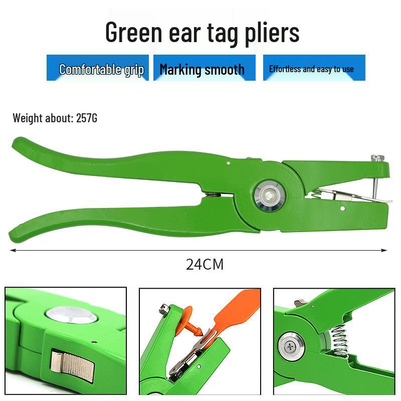 

Автоматические металлические щипцы для ушных бирок для скота